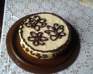 Творожный торт-суфле Нежность