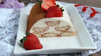 Клубничное тирамису с маскарпоне