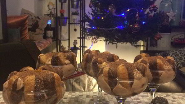 ленивый нежирный тирамису