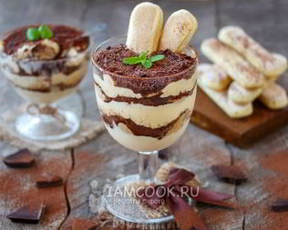 Тирамису без маскарпоне