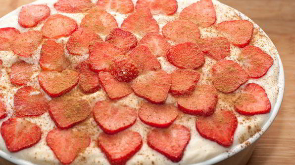 тирамису с клубникой