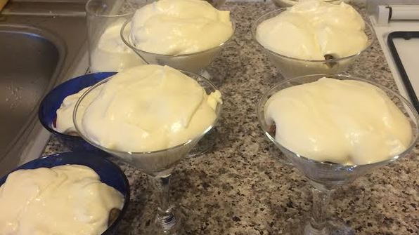 тирамису с малиной