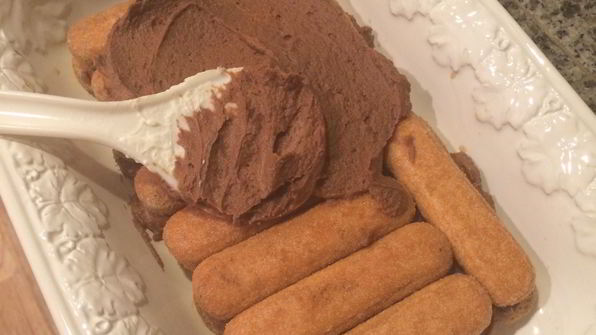 тирамису с нутеллой без яиц