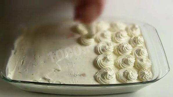 тирамису с творогом и лаймом без яиц и алкоголя