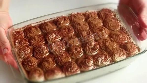 тирамису с творогом и лаймом без яиц и алкоголя