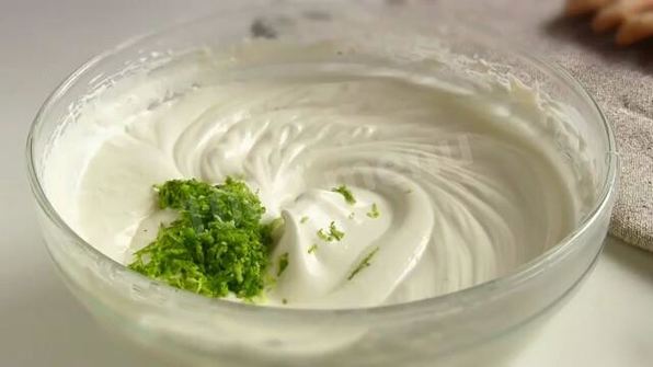 тирамису с творогом и лаймом без яиц и алкоголя