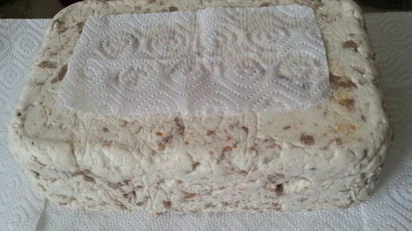 творожный тирамису с кусочками какао-желе