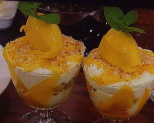 Экзотический манговый Тирамису