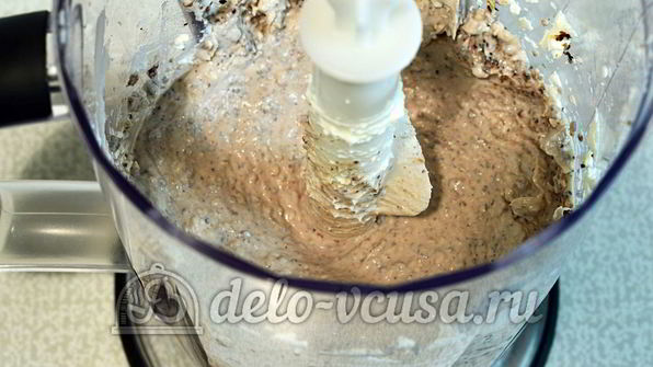 творог с овсянкой, орехами и изюмом