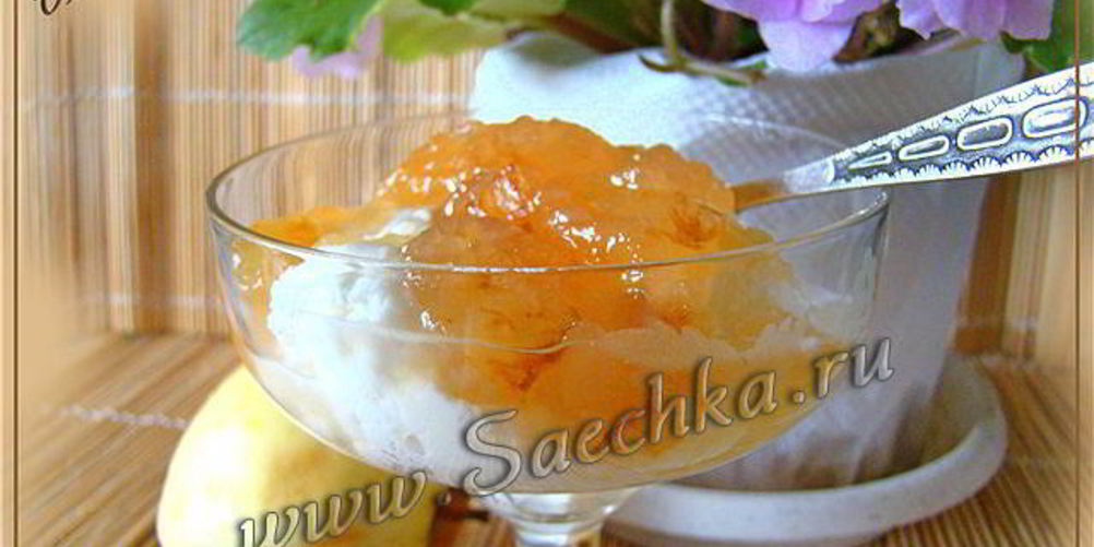 Рецепт творожно-яблочного десерт