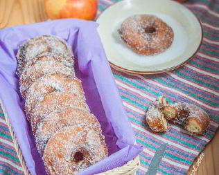 Яблоки в кляре