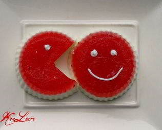 Ягодно-сливочный десерт