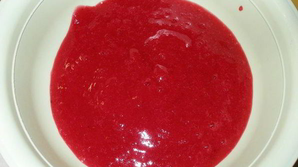 ягодно-сливочный десерт