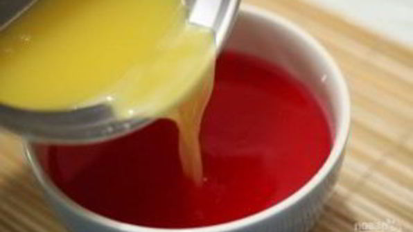 желе с желатином