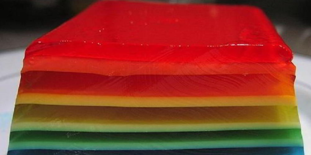 Рецепт желе слоеного