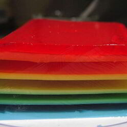 Желе слоеное