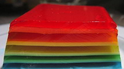 Желе слоеное