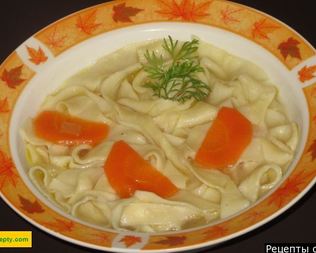 Домашняя лапша