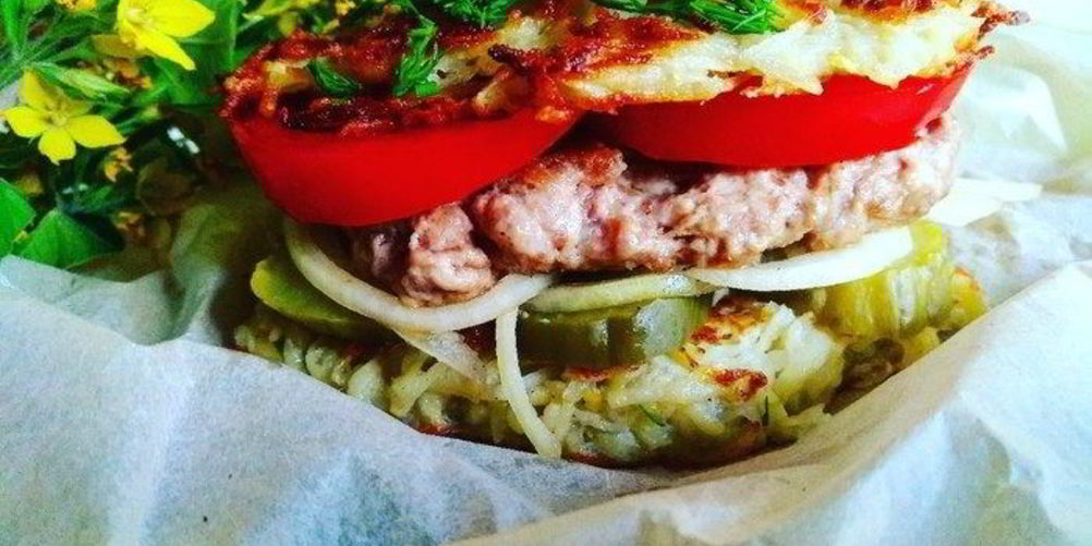 Рецепт драника-бургера