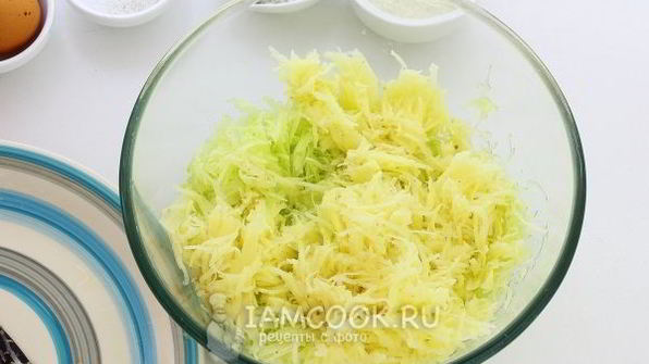 драники из кабачков и картофеля
