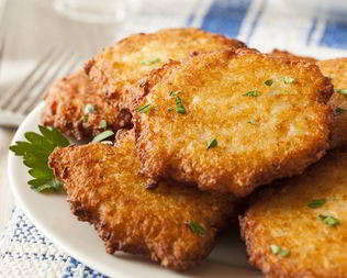 Драники из молодого картофеля