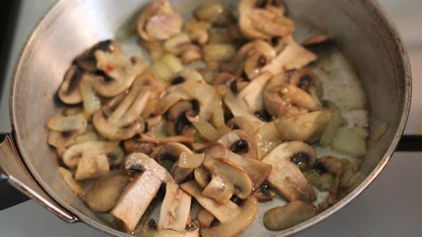 драники с грибами