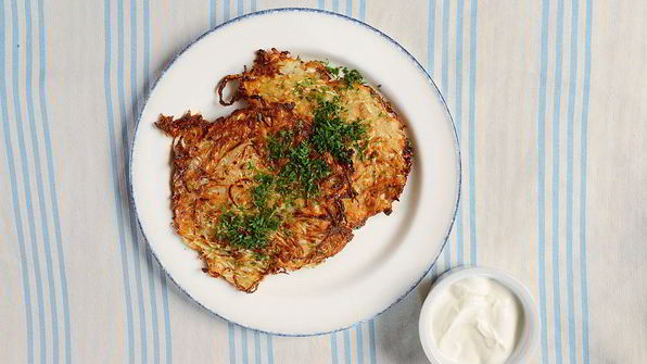 драники с квашеной капустой