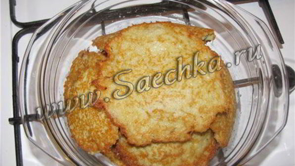 драники с мясом