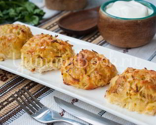 Драники с сыром в духовке