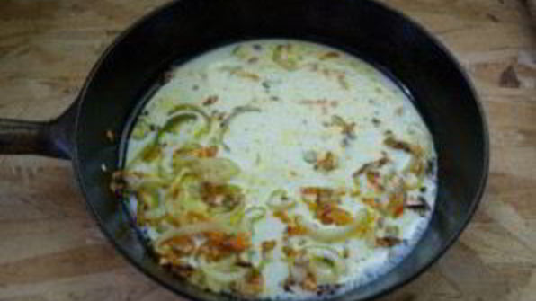 драники в горшочках с мясом