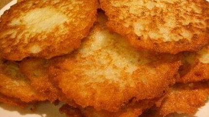 Картофельные драники с манкой