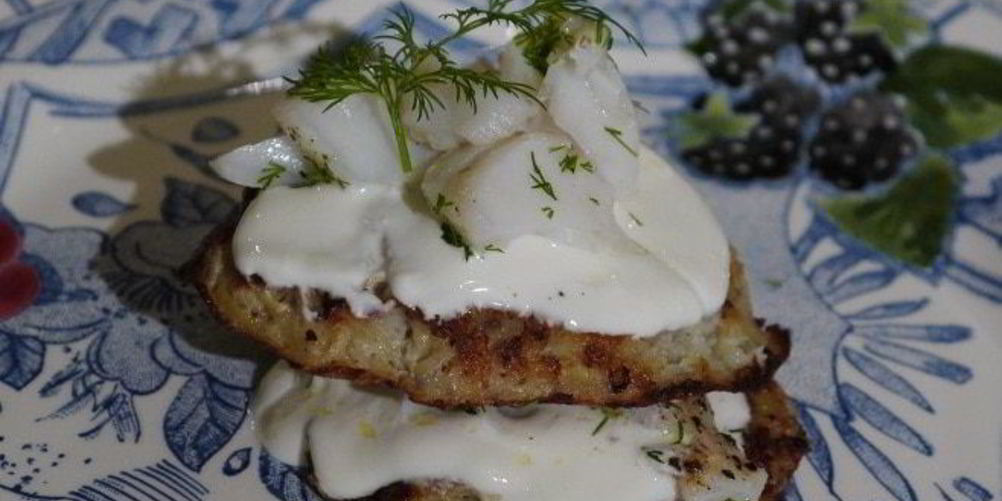 Рецепт картофельных драников с треской