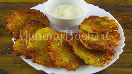 Классические драники без яиц и муки