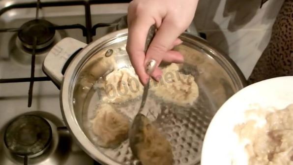 колдуны из картофеля с фаршем