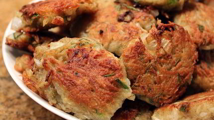 Постные драники