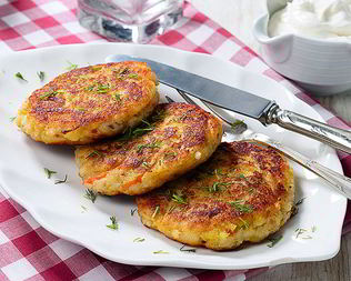 Рыбные драники