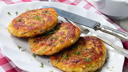 Рыбные драники