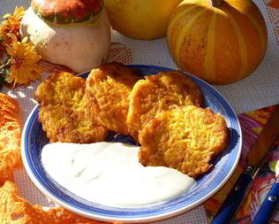 Тыквенные драники