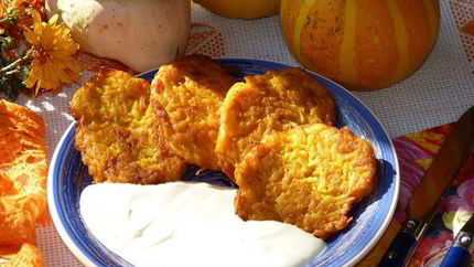 Тыквенные драники