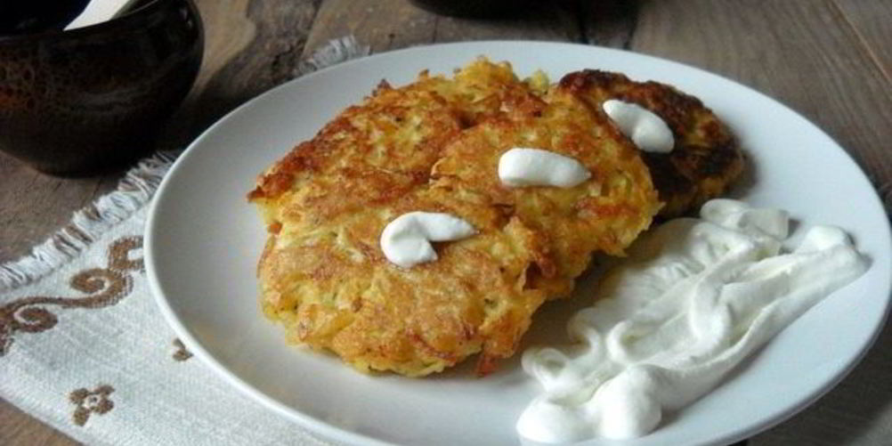 Рецепт яблочных драников