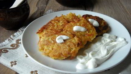 Яблочные драники