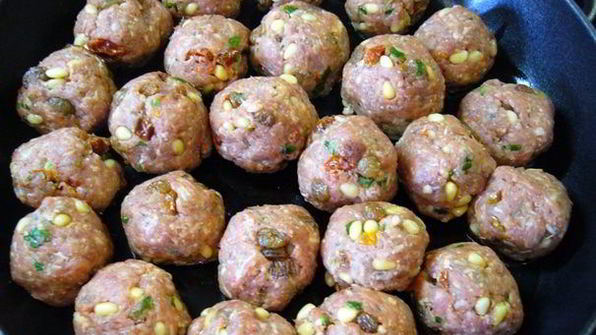 фрикадельки аль форно по-сицилийски