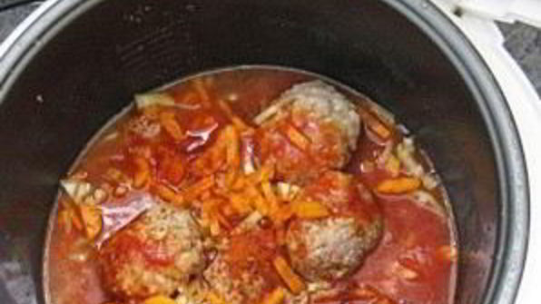 фрикадельки на пару в мультиварке