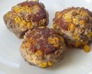 Фрикадельки с кукурузой