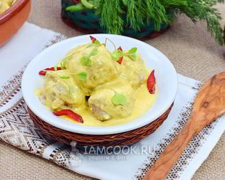 Фрикадельки с манкой