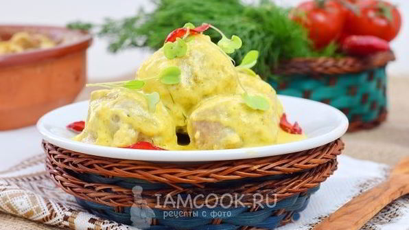 фрикадельки с манкой