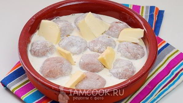 фрикадельки с манкой