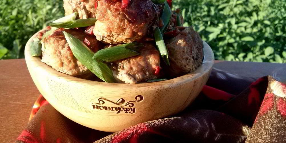 Рецепт фрикаделек в азиатском стиле