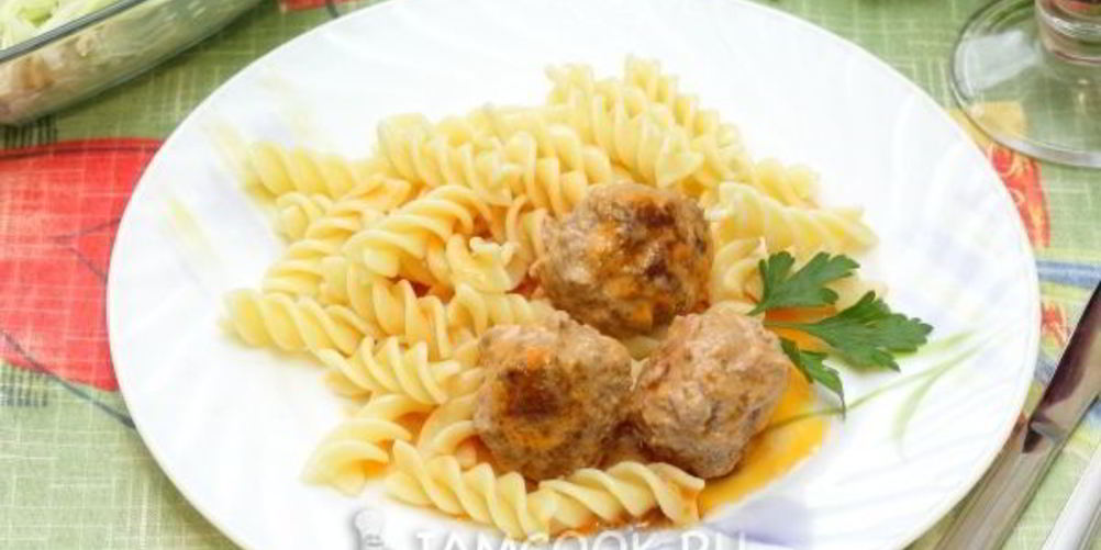 Рецепт фрикаделек в томатно-сметанном соусе