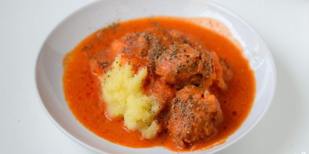 Рецепт говяжьих фрикаделек в томатном соусе